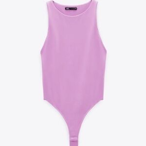 Zara high neck bodysuit